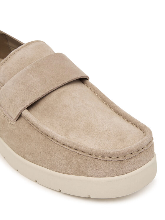 Calvin Klein Półbuty Calvin Klein Hybrid City Lug Band Loafer Su HM0HM02257 Kremowy