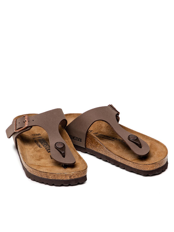 Birkenstock Žabky Birkenstock Gizeh Bs 0043753 Hnědá