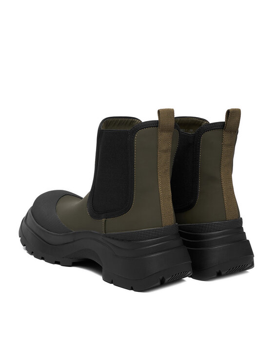 Hunter Členková obuv s elastickým prvkom Hunter CEO-SX2405-1 Kaki