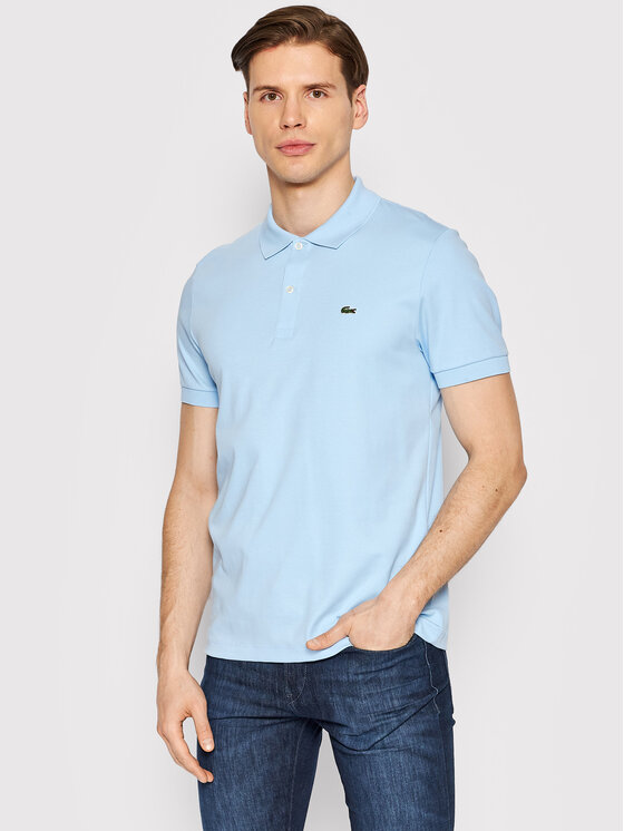 Lacoste Lacoste Поло DH2050 Голубий Regular Fit