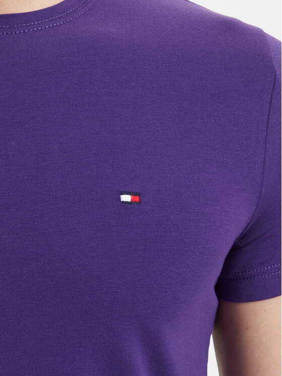 Tommy Hilfiger Tommy Hilfiger Camiseta MW0MW10800 Violeta Slim Fit