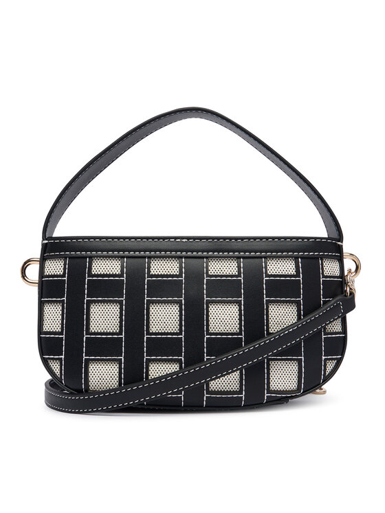 Guess Geantă Guess Frankie Mini HWWG97 36770 Negru