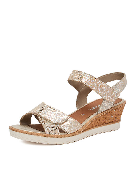Remonte Sandály Remonte R6252-91 Zlatá