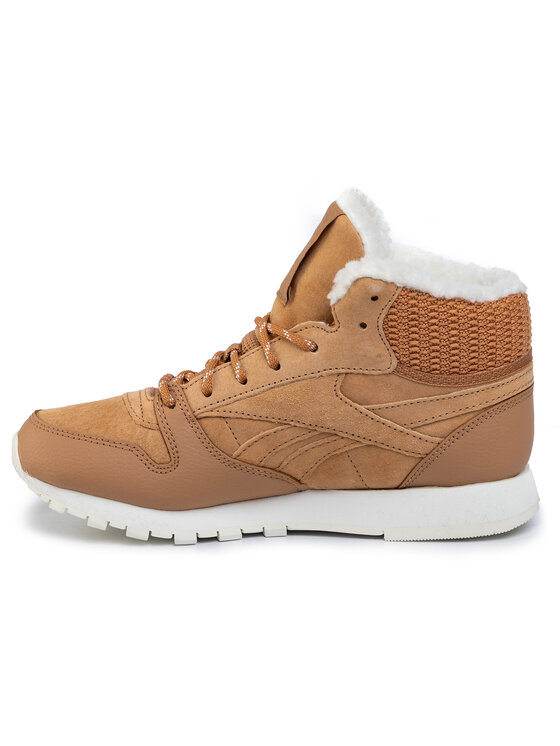 Reebok Снікерcи Reebok Cl Lthr Arctic Boot FU9123 Бежевий