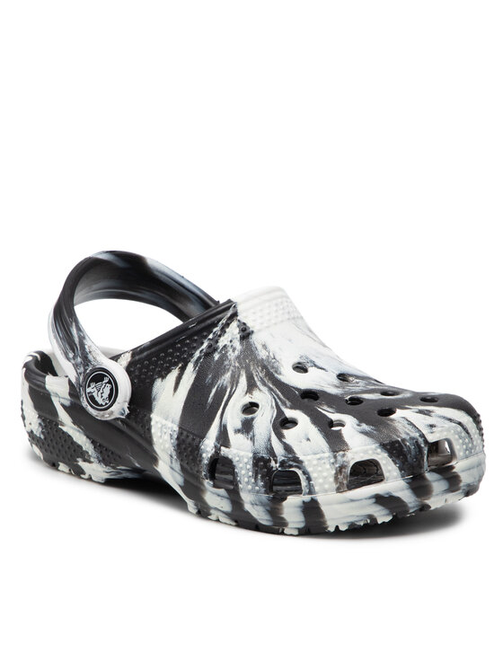 Crocs Ciabatte Crocs Classic Marbled Clog 207464 Nero