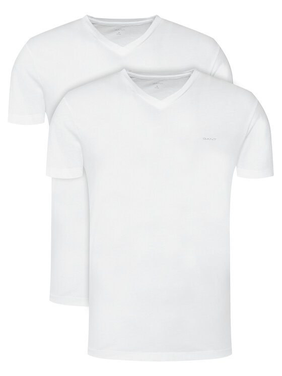 Gant Gant Conjunto de camisetas 900012018 Blanco Regular Fit