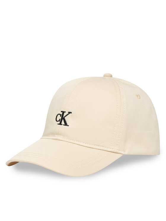 Calvin Klein Jeans Kšiltovka Calvin Klein Jeans Monogram IU0IU00150 Écru