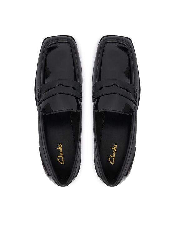 Clarks Pantofi Clarks Moseley Edge 26320249 Negru