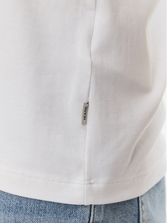 Guess Jeans Guess Jeans Футболка W5GP28 J1314 Білий Regular Fit