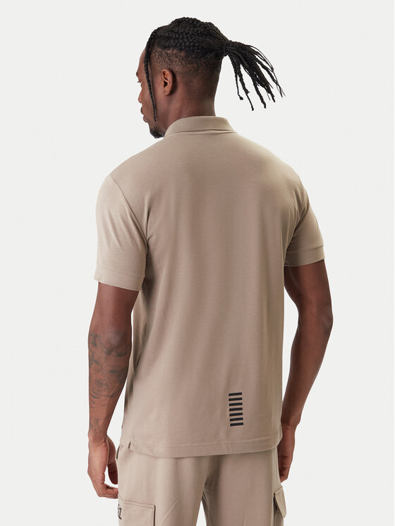 EA7 Emporio Armani EA7 Emporio Armani Polo 8NPF14 PJVQZ U6167 Beis Regular Fit