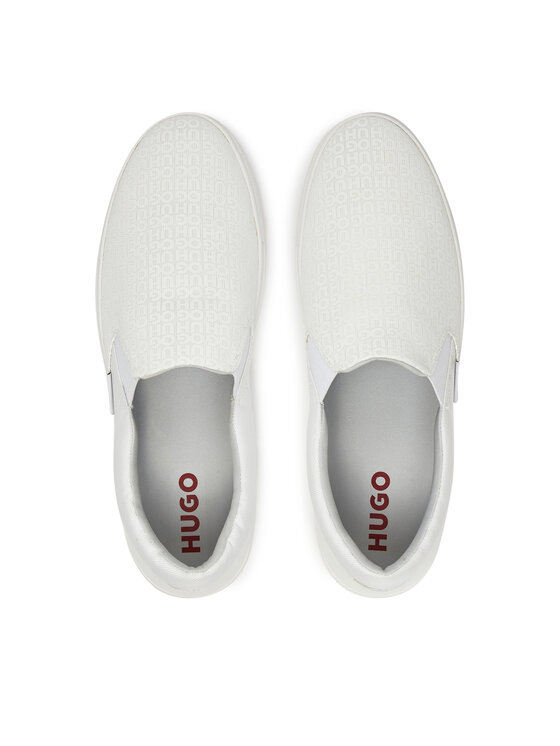 HUGO Tenisky HUGO Morrie_Slon_rnmono 50541694 Bílá