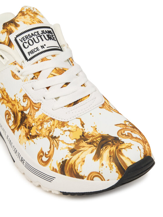 Versace Jeans Couture Снікерcи Versace Jeans Couture 80YA3SA1 Білий