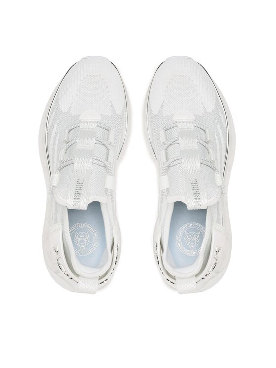 Plein Sport Sneakersy Plein Sport The Iron Tiger Gem.X.02013 SACS USC0429 STE003N Biela