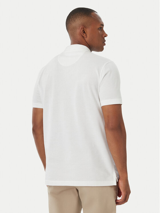 Beverly Hills Polo Club Beverly Hills Polo Club Поло M2734 Білий Regular Fit