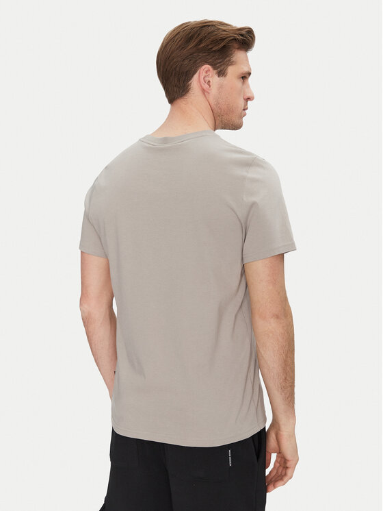 Moose Knuckles Moose Knuckles Футболка Dalon M15MT733 Сірий Regular Fit