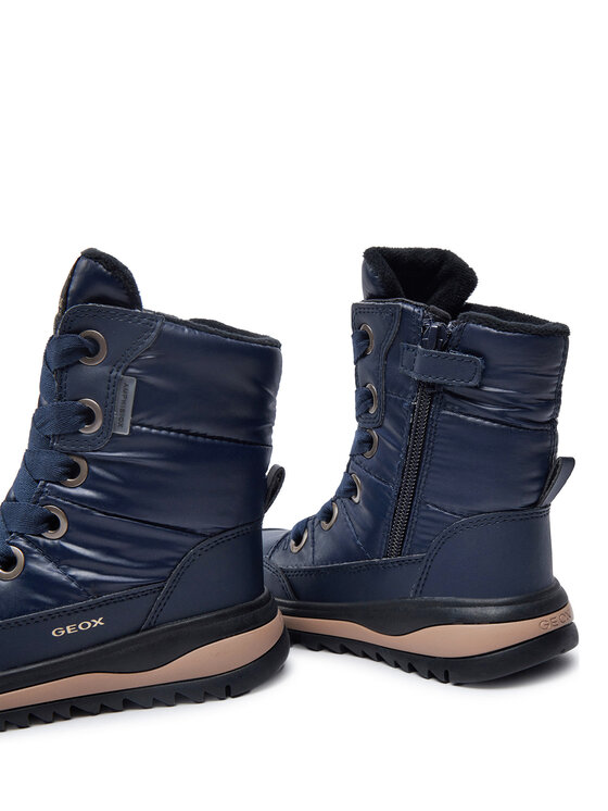 Geox Zimski škornji Geox J Adelhide Girl B Ab J16EWA 0LVBC C4002 M Mornarsko modra