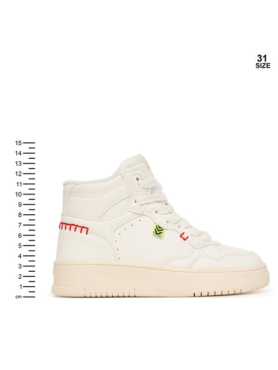Geox Sneakersy Geox J Lestrella J56NLA 000BC C1000 S Bílá
