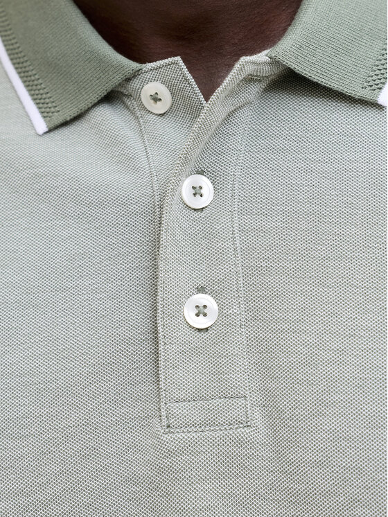 Jack & Jones Jack & Jones Polo Blualves 12274681 Verde claro Regular Fit