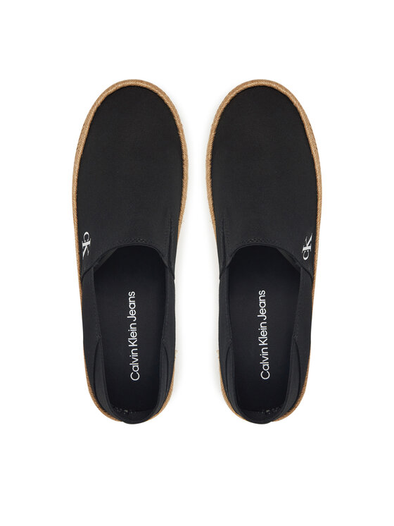 Calvin Klein Jeans Espadrilky Calvin Klein Jeans Inj Espadrille Cv YM0YM01251 Čierna