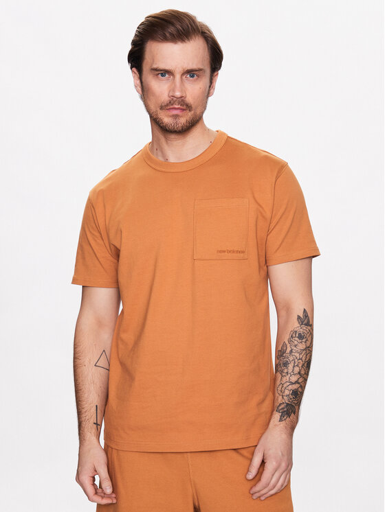 New Balance New Balance T-shirt Athletics Nature State MT23567 Narančasta Relaxed Fit