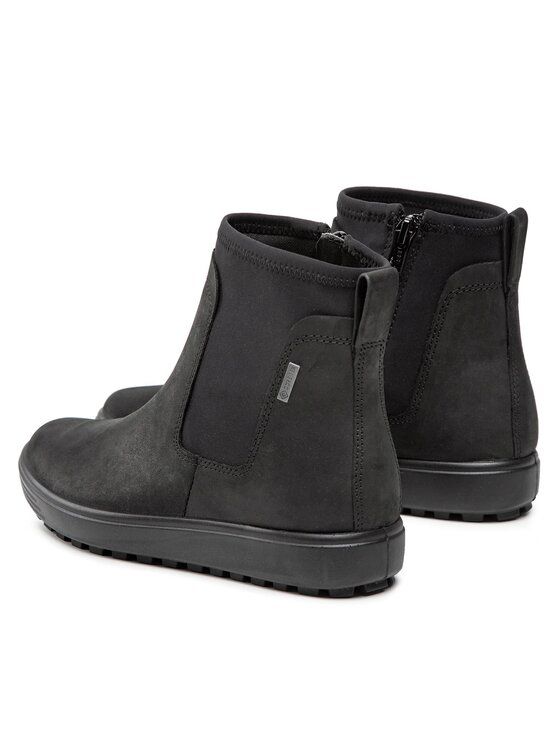 ECCO Členková obuv ECCO Soft 7 Tred W GORE-TEX 45046351052 Čierna