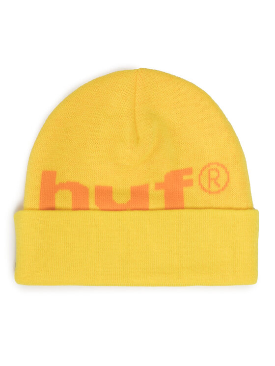 HUF Σκούφος HUF 98 Logo Beanie BN00093 Κίτρινο