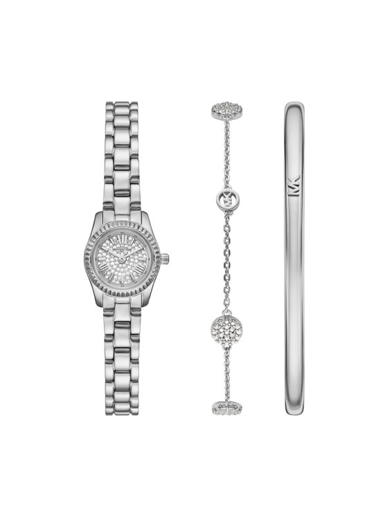 Michael Kors Karóra és karkötő szett Michael Kors MK4948SET Ezüst