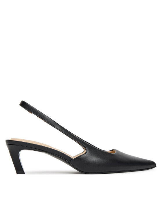 Calvin Klein Salonke Calvin Klein Ess Kitten Heel Sling Back HW0HW02641 Crna