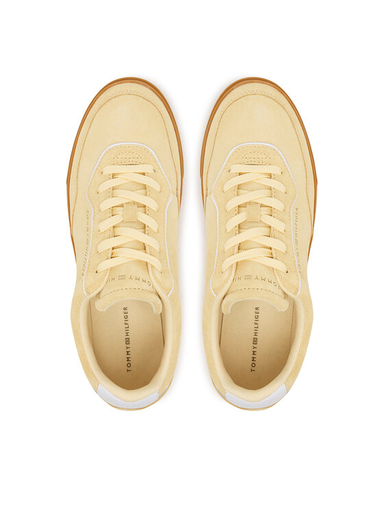 Tommy Hilfiger Sneakersy Tommy Hilfiger Casual FW0FW08898 Żółty