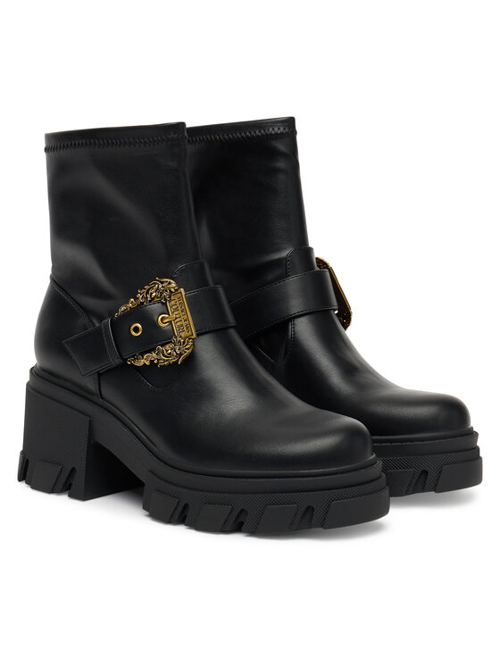 Versace Jeans Couture Ботильйони Versace Jeans Couture 79VA3S80 Чорний