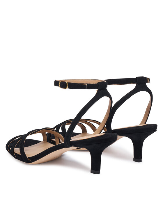 LAUREN RALPH LAUREN Szandál LAUREN RALPH LAUREN Kendyl Kitten 802P06395008 Fekete