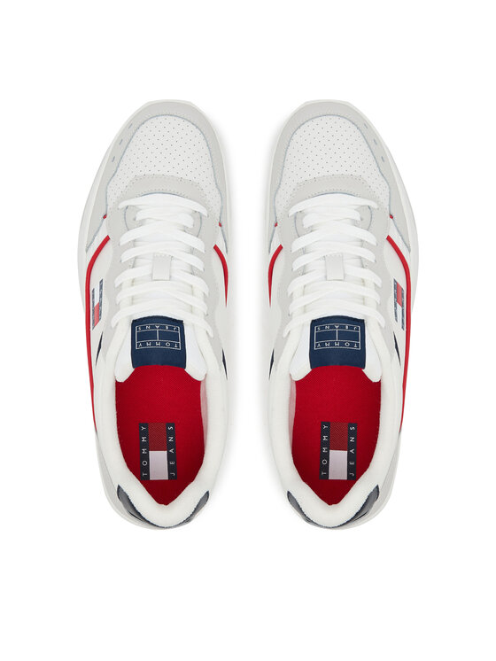 Tommy Jeans Sneakers Tommy Jeans Tjm Cupsole Elevated EM0EM01585 Écru