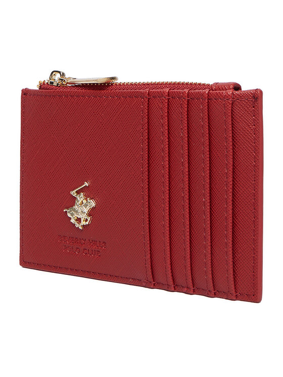 Beverly Hills Polo Club Чохол для кредиток Beverly Hills Polo Club CWBEO-BHPC-W1-003-AW26 Червоний