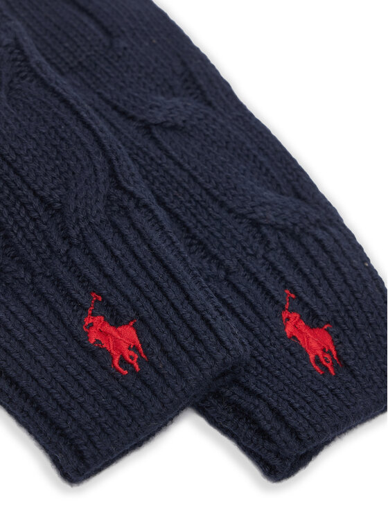 Polo Ralph Lauren Rokavice Polo Ralph Lauren 323P00672001 Mornarsko modra