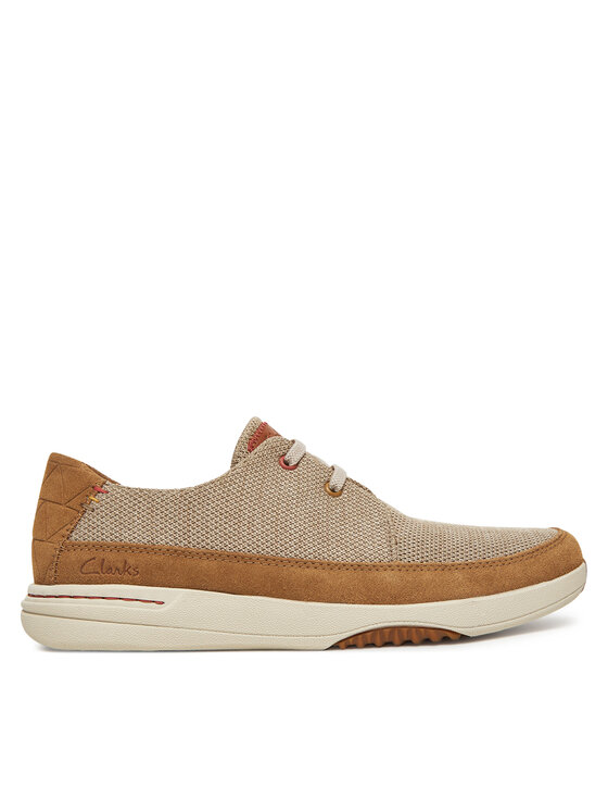 Clarks Снікерcи Clarks Easeway Lace 26181369 Бежевий