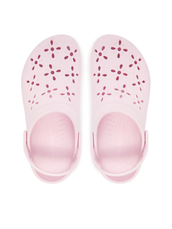 Crocs Шльопанці Crocs Classic Floral Cut Out Clog 210927 Рожевий