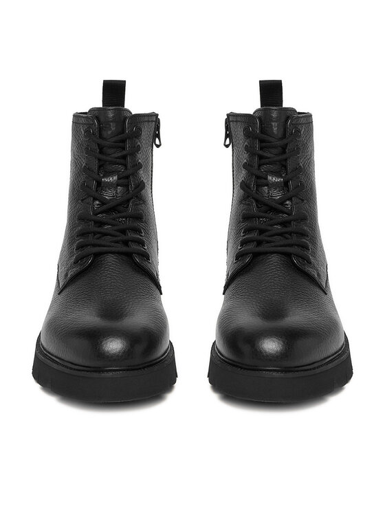 G-STAR Черевики G-Star Raw EO-ROWHIDE-03 MI08 Чорний