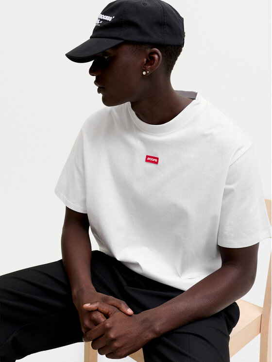 Jack & Jones Jack & Jones Camiseta Club Badge 12295036 Blanco Regular Fit