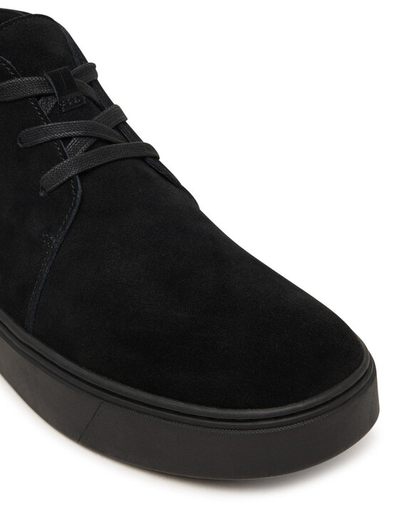 Calvin Klein Trzewiki Calvin Klein Hybrid Clean Mid Lace Up Su HM0HM02254 Czarny