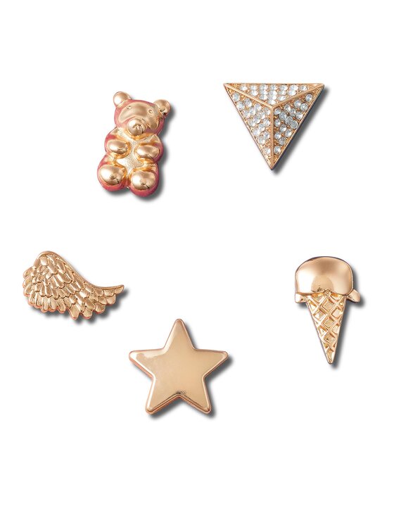 Crocs Apavu rotājums Crocs Gold Icons 5 Pack 10011118 Daudzkrāsains