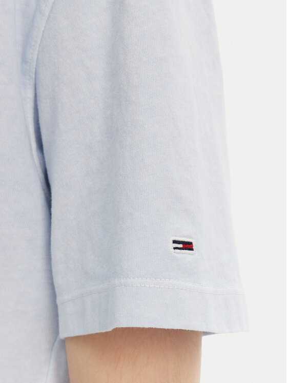 Tommy Jeans Tommy Jeans Camiseta DW0DW20324 Celeste Relaxed Fit