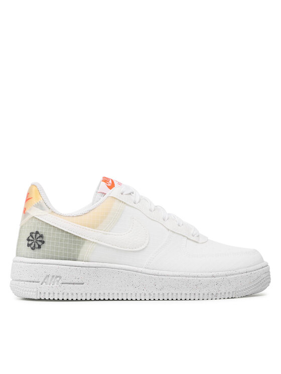 Nike Sneakersy Nike Air Force 1 Crater (GS) Biela