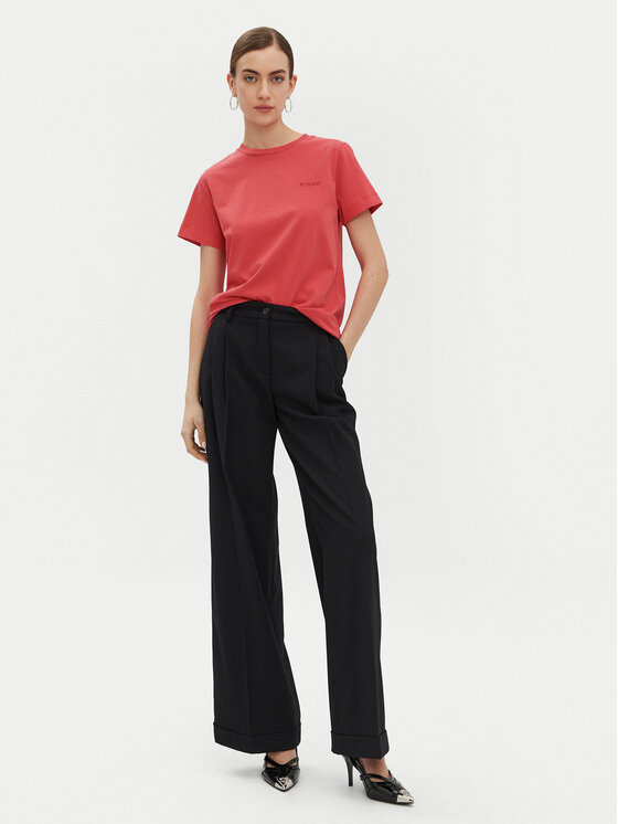 PINKO PINKO Футболка 101752 A2HN Червоний Regular Fit