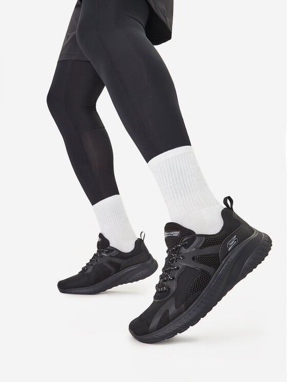 Skechers Снікерcи Skechers Bobs Squad Chaos-Elevated Drift 118034/BBK Чорний