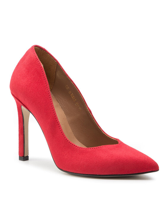 R.Polański Szpilki R.Polański 1003 Czerwony