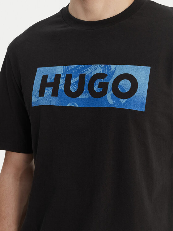HUGO HUGO Camiseta Nalien 50560060 Negro Regular Fit