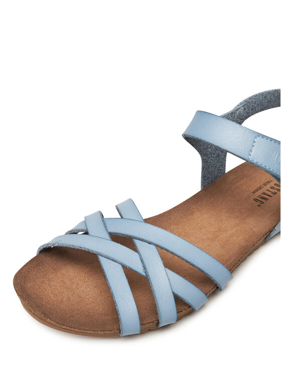 Mustang Sandały Mustang 1307-811 Niebieski