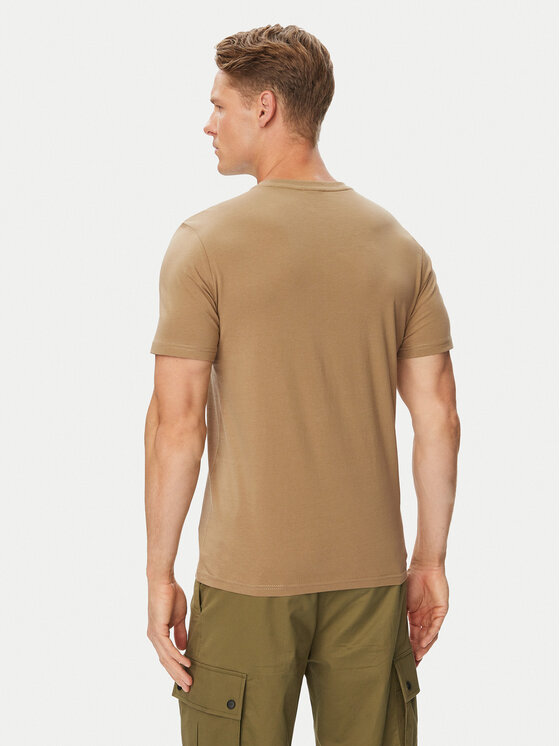 Napapijri Napapijri Camiseta Salis Ss NP0A4H8D Beis Regular Fit