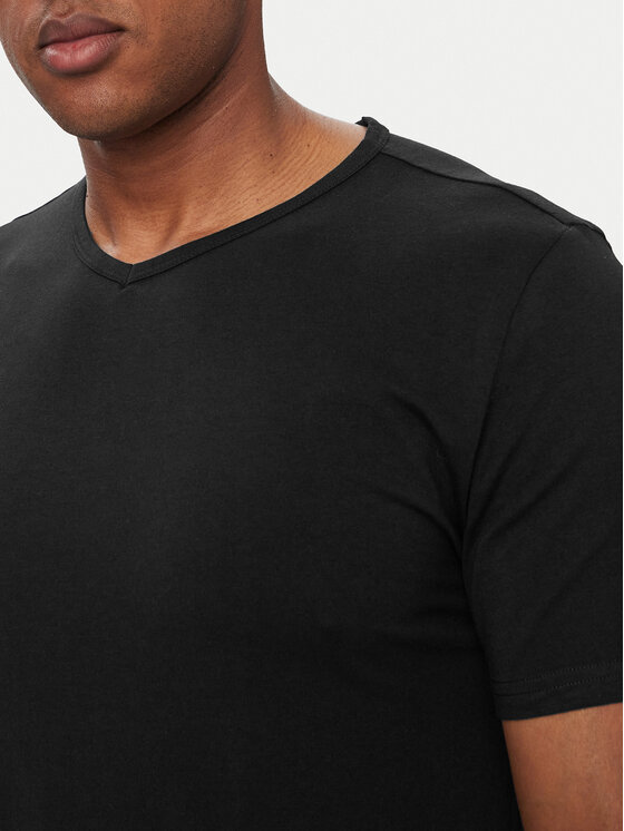 Tommy Hilfiger Tommy Hilfiger Conjunto de camisetas UM0UM03929 Negro Slim Fit