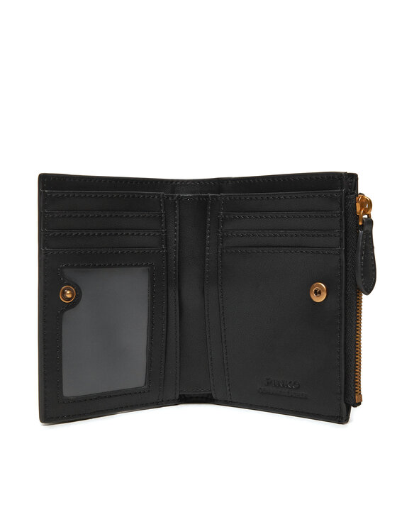 PINKO Πορτοφόλι PINKO Compact Wallet . AI 24-25 PCPL 103612 A0F1 Μαύρο